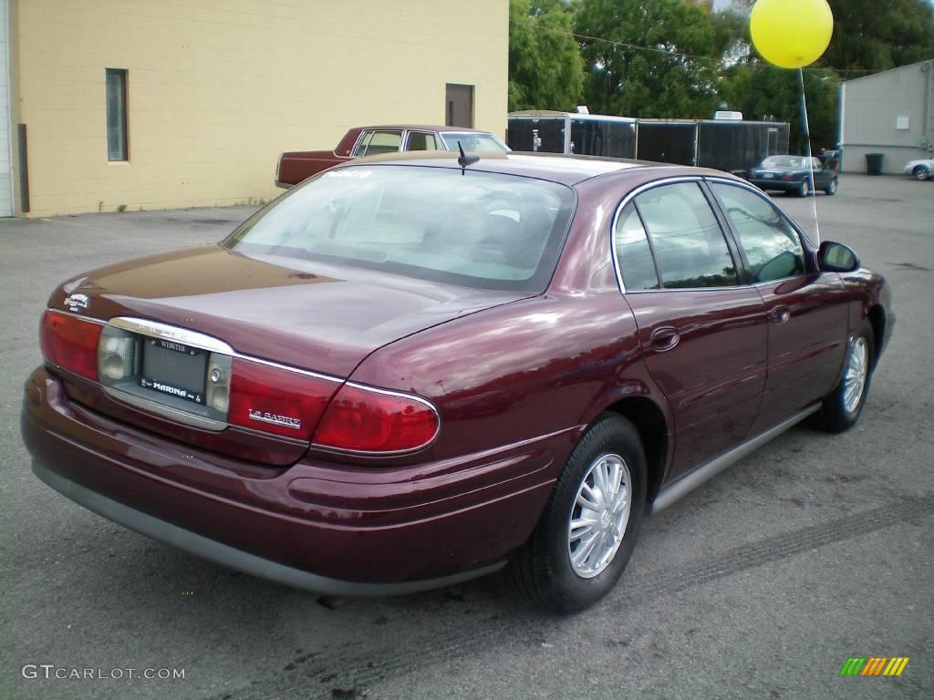 2005 LeSabre Limited - Dark Garnet Red Metallic / Graphite photo #10