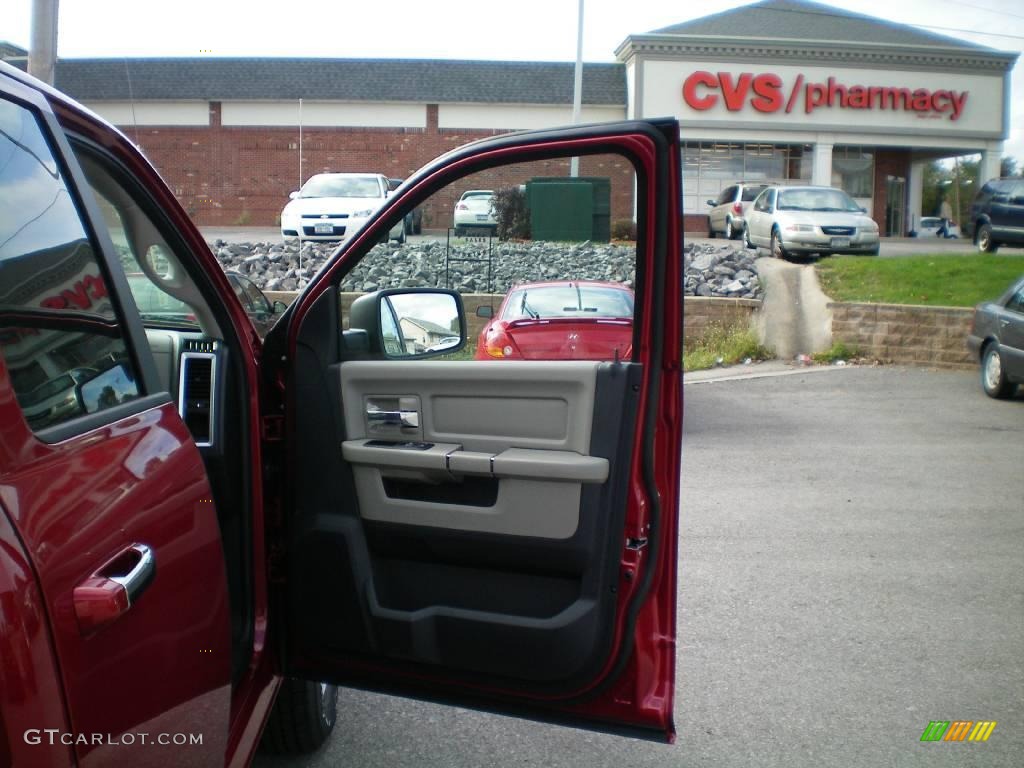 2010 Ram 1500 SLT Quad Cab 4x4 - Inferno Red Crystal Pearl / Dark Slate/Medium Graystone photo #20