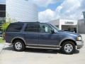 2001 Medium Wedgewood Blue Metallic Ford Expedition Eddie Bauer  photo #2
