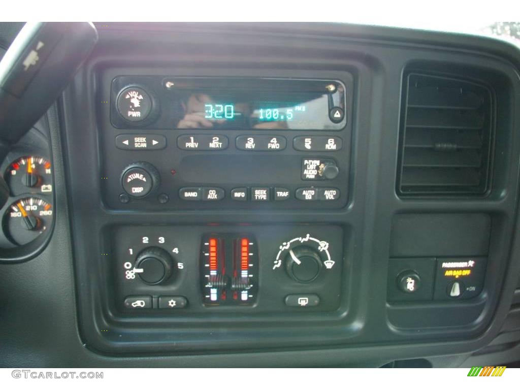 2003 Silverado 2500HD LS Extended Cab 4x4 - Dark Carmine Red Metallic / Dark Charcoal photo #7