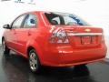 2007 Victory Red Chevrolet Aveo LS Sedan  photo #3