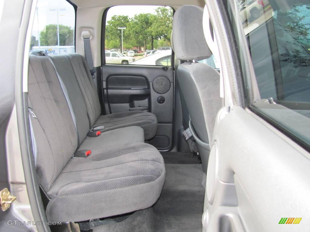 2003 Ram 1500 SLT Quad Cab - Graphite Metallic / Dark Slate Gray photo #11