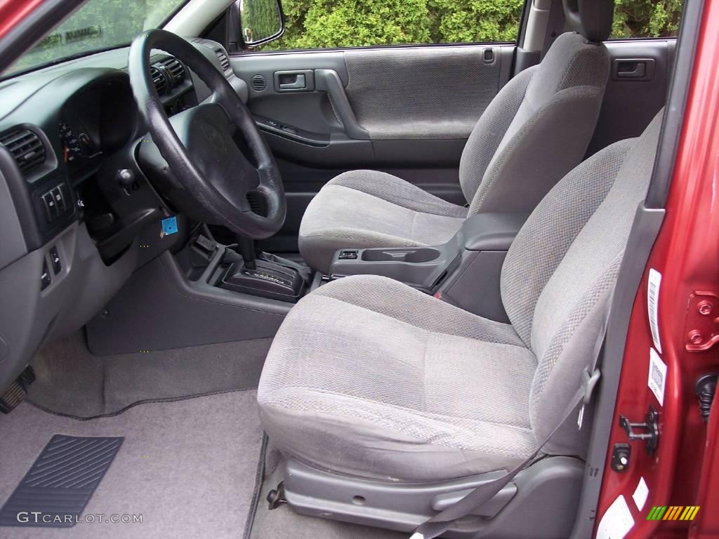 1999 Rodeo LS 4WD - Radiant Red / Gray photo #24