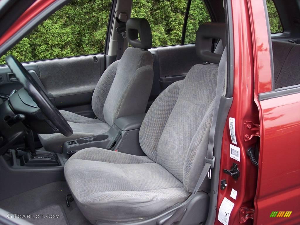 1999 Rodeo LS 4WD - Radiant Red / Gray photo #25