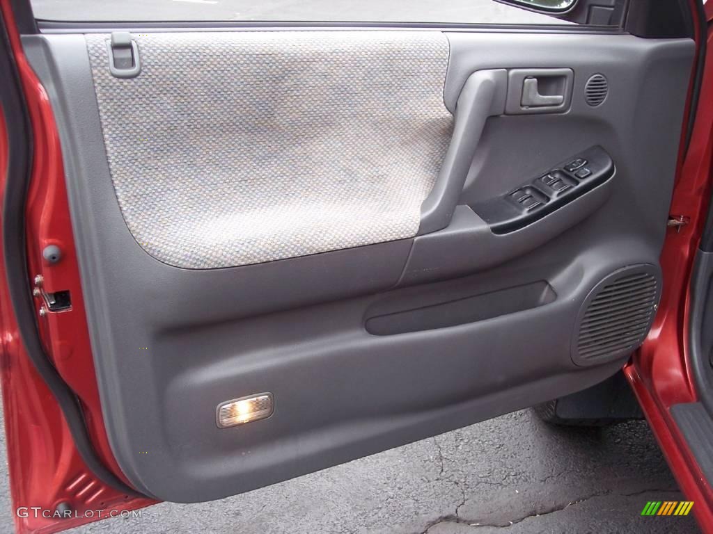 1999 Rodeo LS 4WD - Radiant Red / Gray photo #30