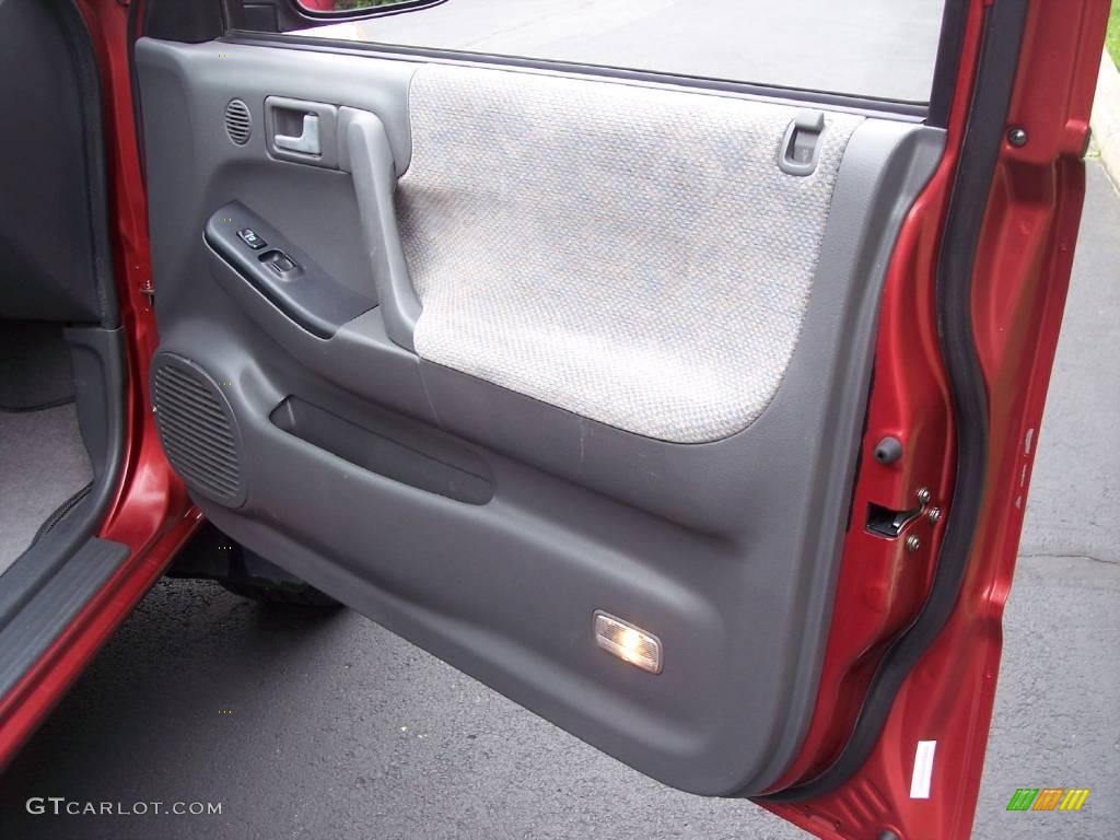 1999 Rodeo LS 4WD - Radiant Red / Gray photo #37
