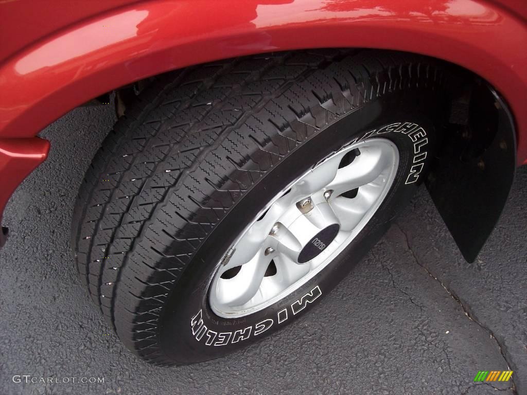 1999 Rodeo LS 4WD - Radiant Red / Gray photo #51