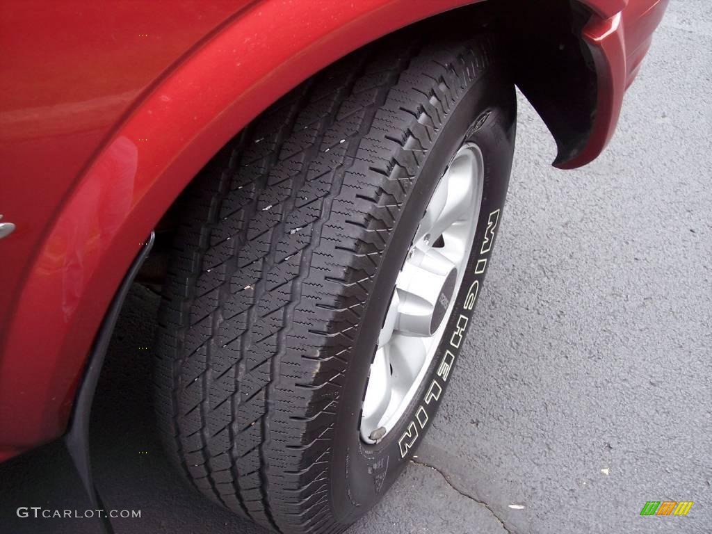1999 Rodeo LS 4WD - Radiant Red / Gray photo #54