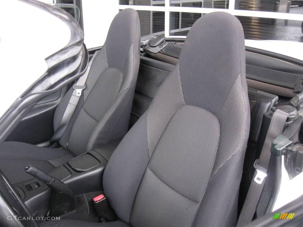 2003 MX-5 Miata Roadster - Pure White / Black photo #14