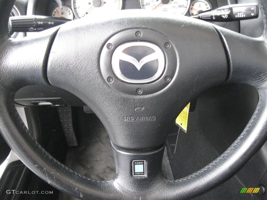 2003 MX-5 Miata Roadster - Pure White / Black photo #20