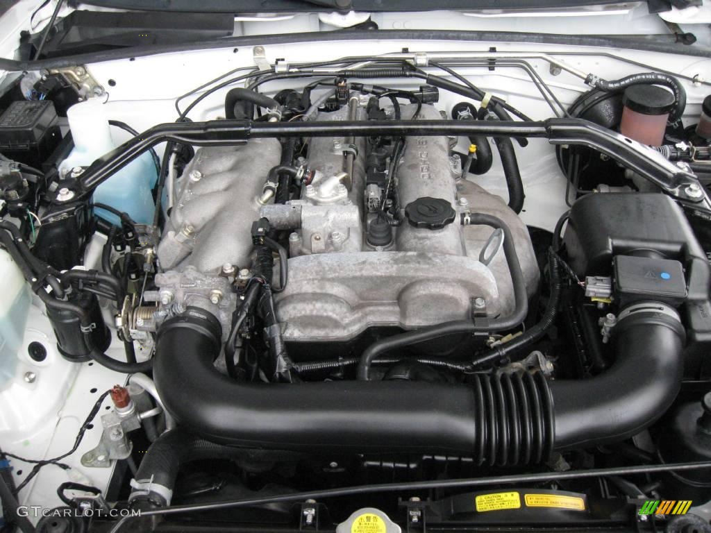 2003 MX-5 Miata Roadster - Pure White / Black photo #26