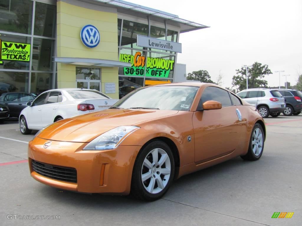 2004 350Z Touring Coupe - Le Mans Sunset Metallic / Charcoal photo #1