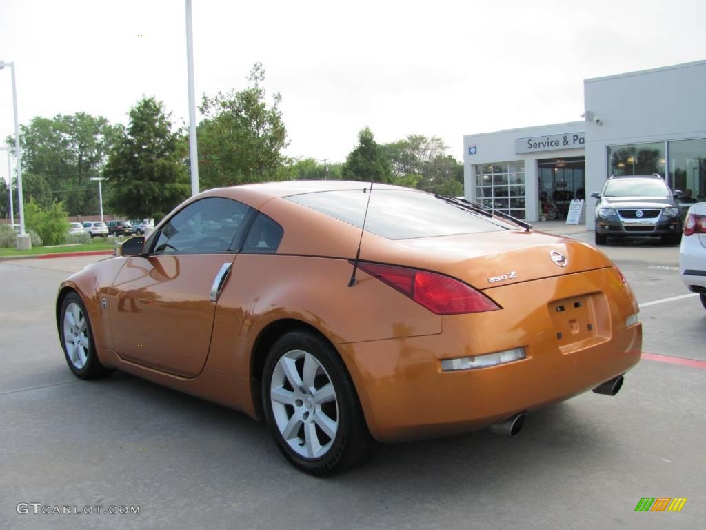 2004 350Z Touring Coupe - Le Mans Sunset Metallic / Charcoal photo #3