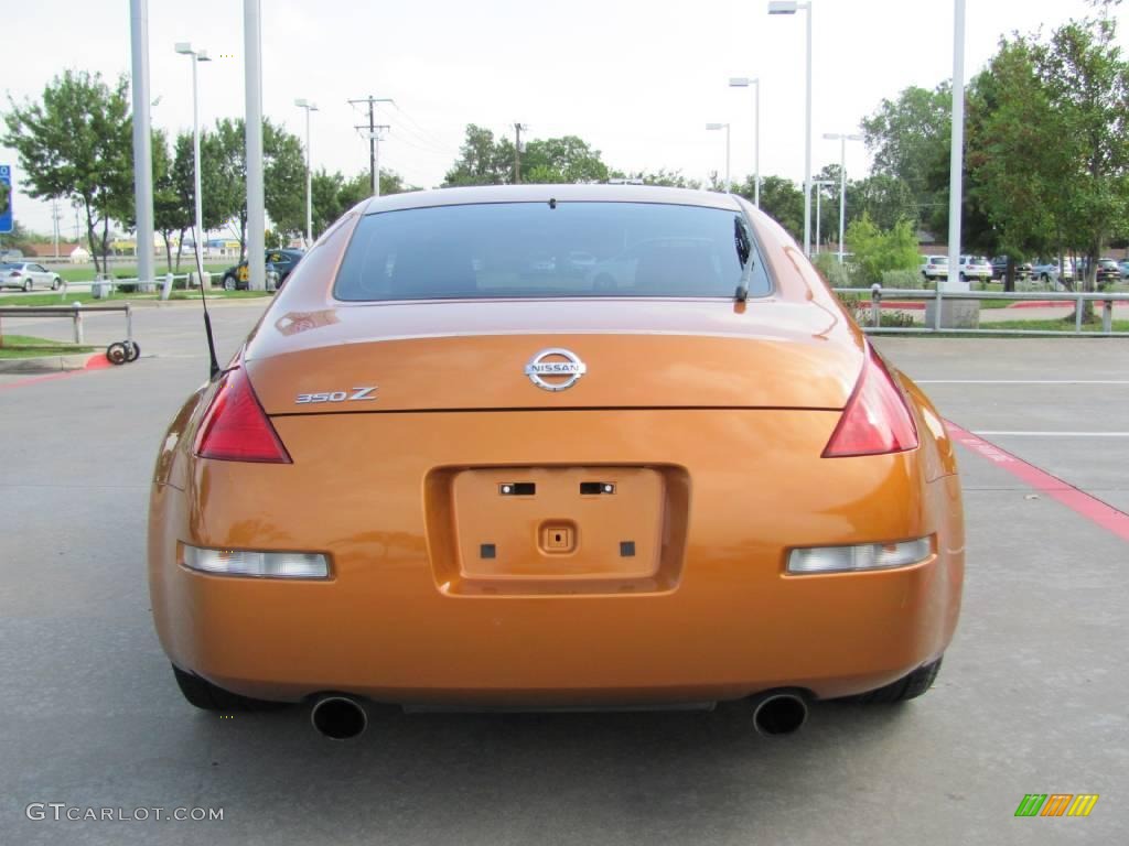 2004 350Z Touring Coupe - Le Mans Sunset Metallic / Charcoal photo #4