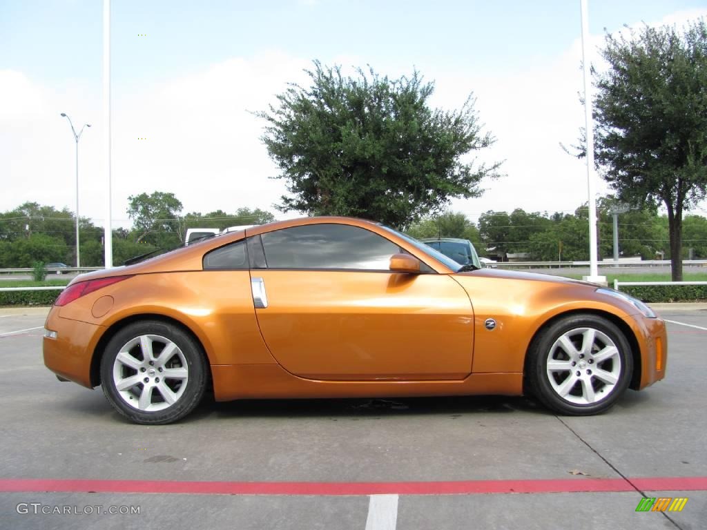 2004 350Z Touring Coupe - Le Mans Sunset Metallic / Charcoal photo #6