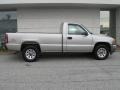 Silver Birch Metallic - Sierra 1500 Work Truck Regular Cab 4x4 Photo No. 2