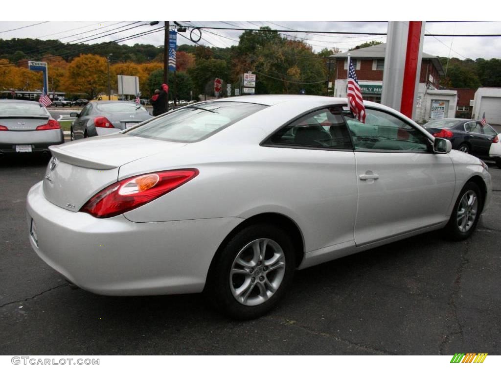 2004 Solara SLE Coupe - Arctic Frost Pearl / Dark Stone Gray photo #5