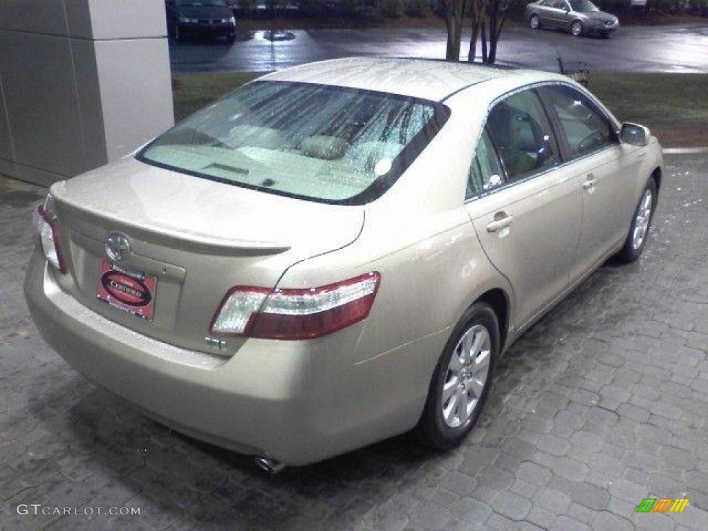 2008 Camry Hybrid - Desert Sand Mica / Bisque photo #17