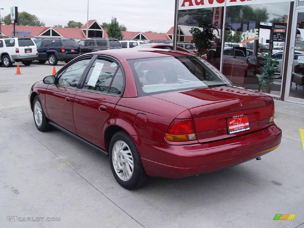 1999 S Series SL2 Sedan - Medium Red / Gray photo #4