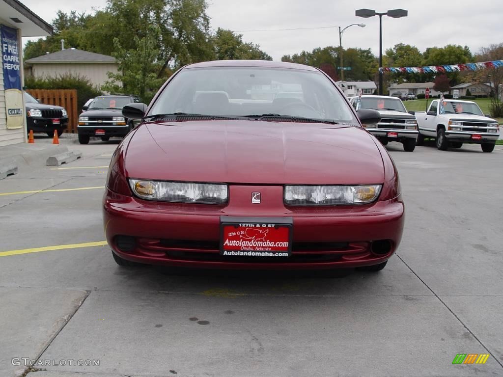 1999 S Series SL2 Sedan - Medium Red / Gray photo #7