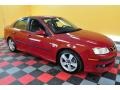 Chili Red Metallic 2007 Saab 9-3 Aero Sport Sedan