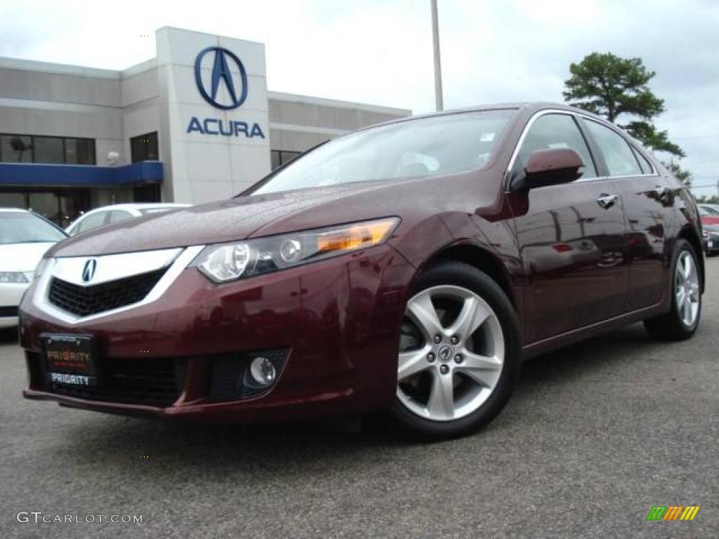 Basque Red Pearl Acura TSX