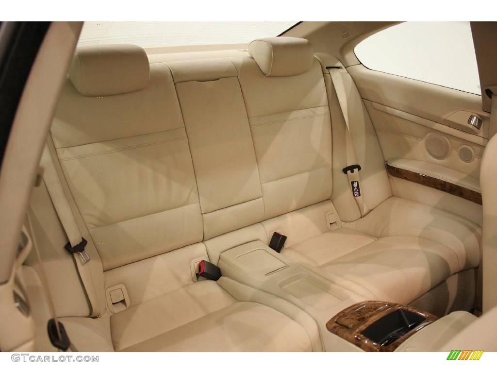 2007 3 Series 328i Coupe - Jet Black / Cream Beige photo #18