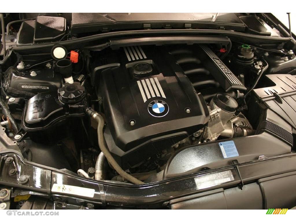 2007 3 Series 328i Coupe - Jet Black / Cream Beige photo #20