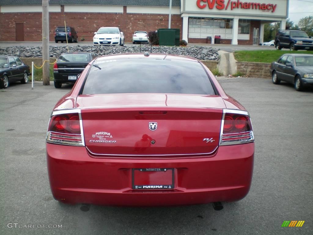 2006 Charger R/T - Inferno Red Crystal Pearl / Dark Slate Gray/Light Slate Gray photo #10