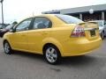 2008 Summer Yellow Chevrolet Aveo LS Sedan  photo #4