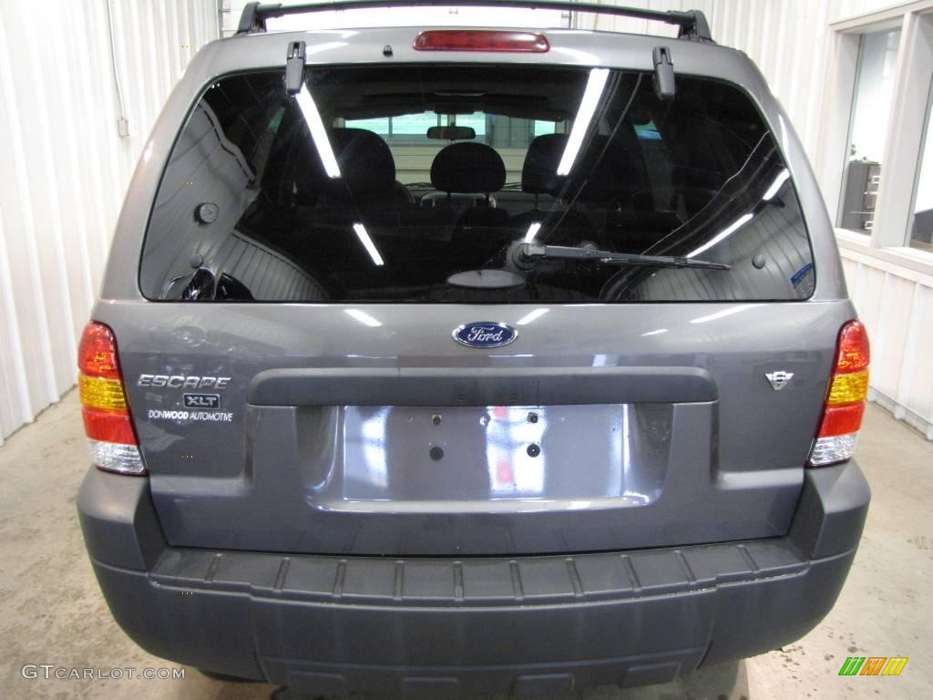 2006 Escape XLT V6 4WD - Dark Shadow Grey Metallic / Medium/Dark Flint photo #5