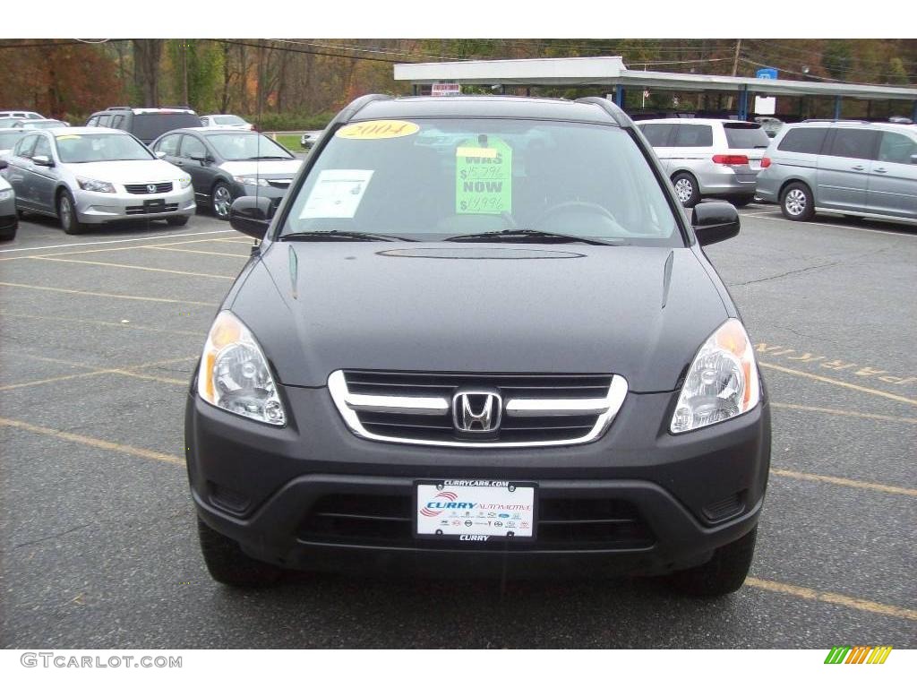 2004 CR-V EX 4WD - Nighthawk Black Pearl / Black photo #3