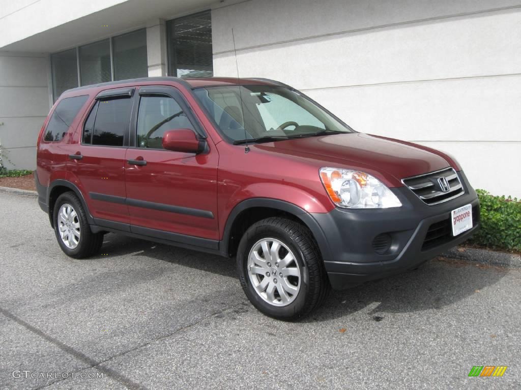 2006 CR-V EX 4WD - Redondo Red Pearl / Ivory photo #1