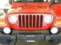 2005 Flame Red Jeep Wrangler X 4x4  photo #21