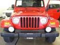 2005 Flame Red Jeep Wrangler X 4x4  photo #22