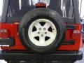 2005 Flame Red Jeep Wrangler X 4x4  photo #25
