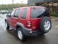 2007 Inferno Red Crystal Pearl Jeep Liberty Sport 4x4  photo #2