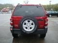 2007 Inferno Red Crystal Pearl Jeep Liberty Sport 4x4  photo #3