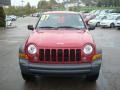 2007 Inferno Red Crystal Pearl Jeep Liberty Sport 4x4  photo #10