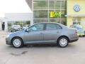2008 Platinum Grey Metallic Volkswagen Jetta S Sedan  photo #2