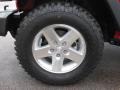 2009 Flame Red Jeep Wrangler X 4x4  photo #7