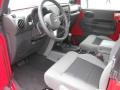 2009 Flame Red Jeep Wrangler X 4x4  photo #9