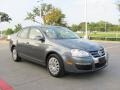 2008 Platinum Grey Metallic Volkswagen Jetta S Sedan  photo #7