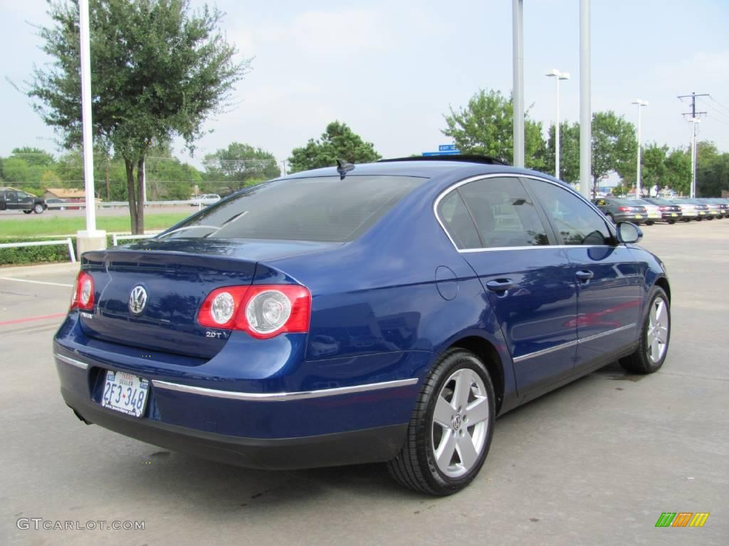 2009 Passat Komfort Sedan - Cobalt Blue Metallic / Classic Grey photo #5