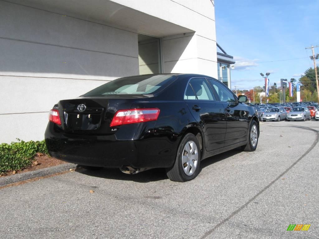 2007 Camry LE - Black / Ash photo #3