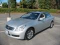 2008 Liquid Platinum Silver Infiniti G 35 Journey Sedan  photo #1