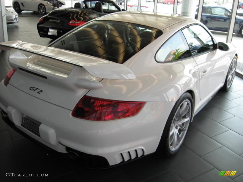 2008 911 GT2 - Carrara White / Black photo #4
