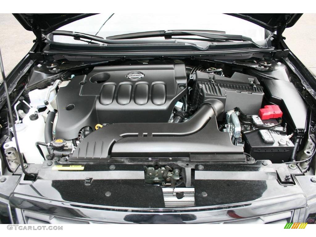 2008 Altima 2.5 S Coupe - Super Black / Charcoal photo #26