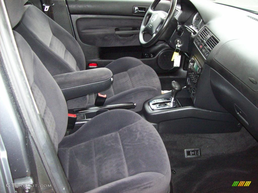 2004 Jetta GLS 1.8T Sedan - Platinum Grey Metallic / Black photo #12