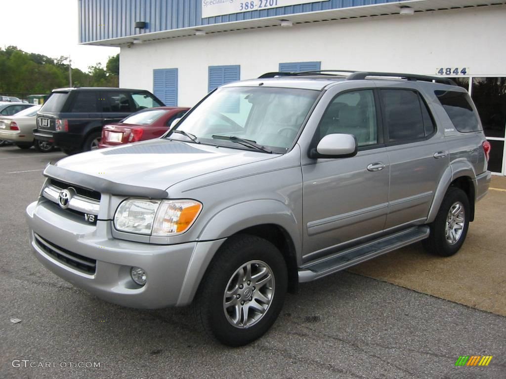 2005 Sequoia Limited - Silver Sky Metallic / Light Charcoal photo #1